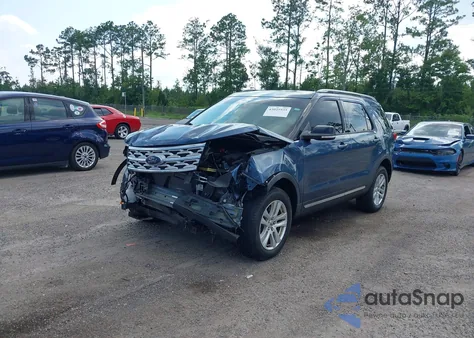 2018 Ford Explorer Xlt from USA, damaged, VIN 1FM5K8D84JGC77544